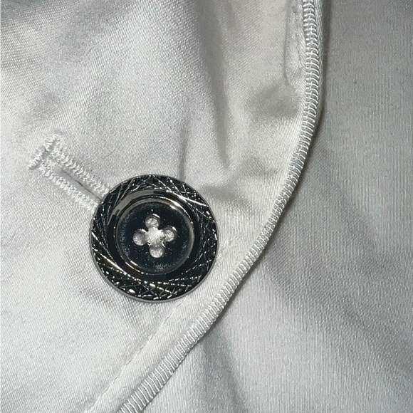 White House Black Market WHBM  Woman’s  White  Blazer/Jacket Size 6 - Picture 6 of 8